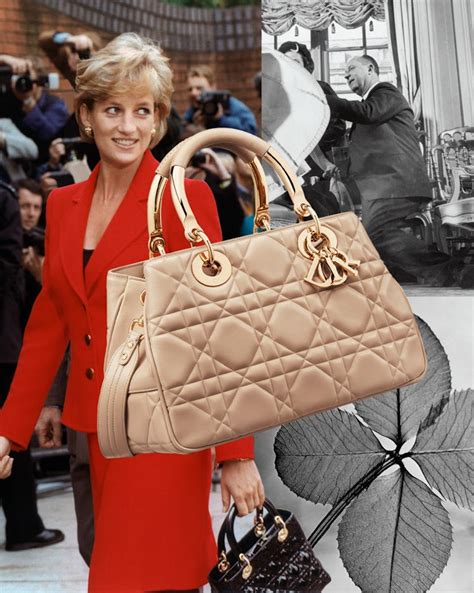 princess diana with lady dior bag